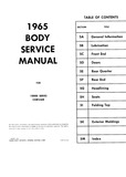 Previous Page - Body Service Manual August 1964