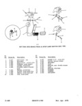 Previous Page - Parts Illustration Catalog January 1972