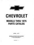 Next Page - Chassis and Body Parts Catalog P&A 11 April 1977