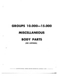 Previous Page - Chassis and Body Parts Catalog 72TM May 1979