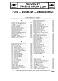 Previous Page - Chassis and Body Parts Catalog P&A 10 May 1981