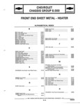 Previous Page - Parts and Illustration Catalog 17B August 1992